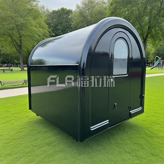 跨境快餐摆摊创业小吃车商业步行街景区促销车移动拖挂美食房车