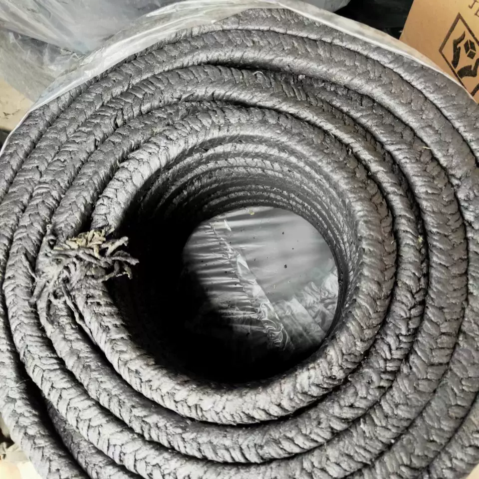 石棉盘根油浸石棉盘根石墨盘根水泵密封填料厂家供应