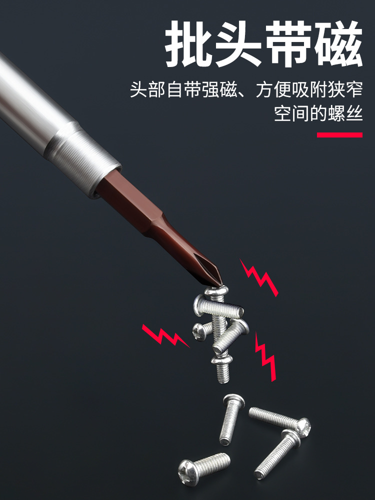 Magnetic screwdriver, set