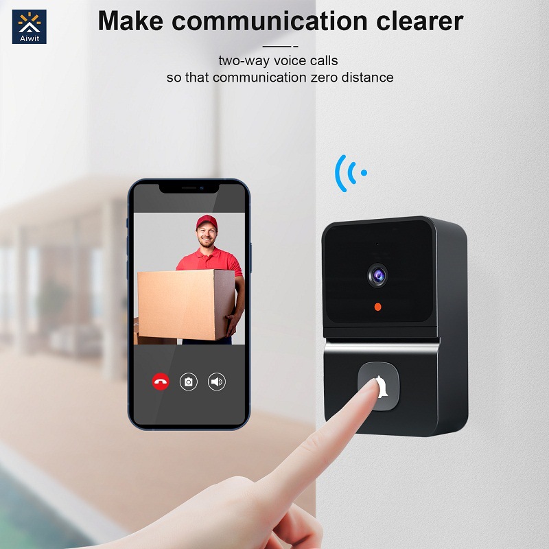 Nuevo Smart video timbre T23 nube de almacenamiento 480p inalámbrico WiFi casa teléfono móvil intercomunicador remoto en stock