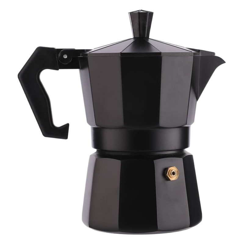 Cafetera Italiana Moka de Válvula Única, Aleación de Aluminio, para Café image 1