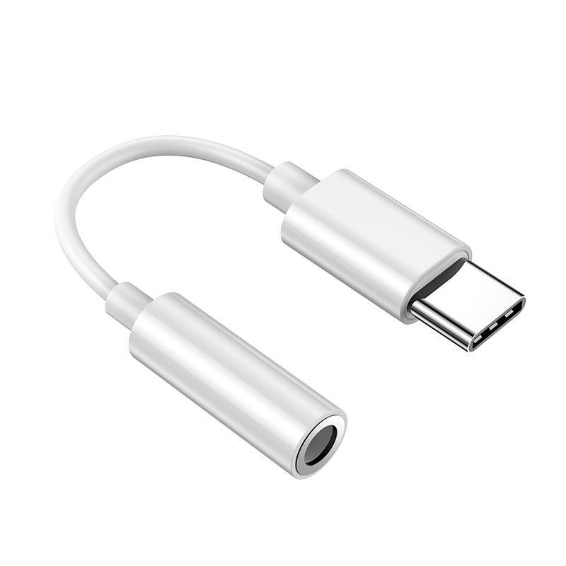 3.5mm回転type-cイヤホン変換コネクタtpcオーディオ変換ケーブル適用華為小米携帯電話変換器|undefined