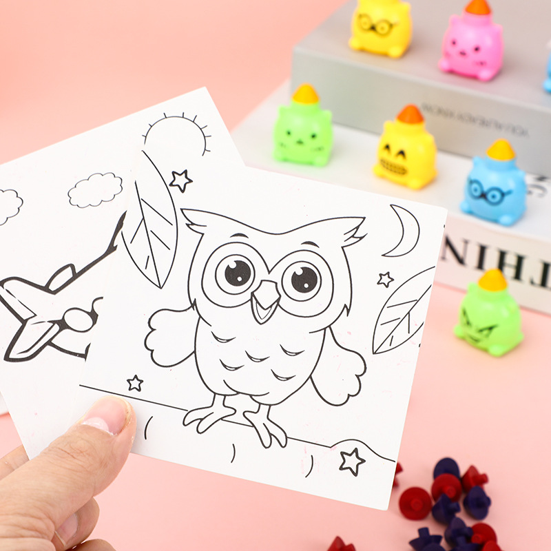 Regalo del día de los niños Graffiti para niños, crayón para colorear, tablero de dibujo, juguete, jardín de infantes, escuela primaria, premio de clase, pequeño regalo