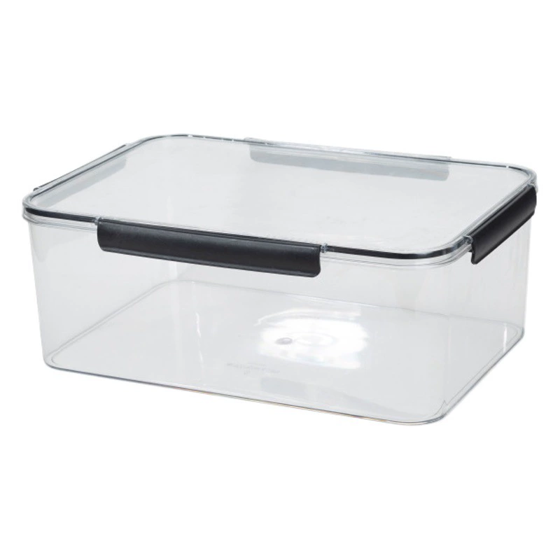 Длинный холодильник Xiansen большой емкости, многофункциональный герметичный пластиковый ящик для хранения, прозрачный ящик для хранения фруктов и овощей