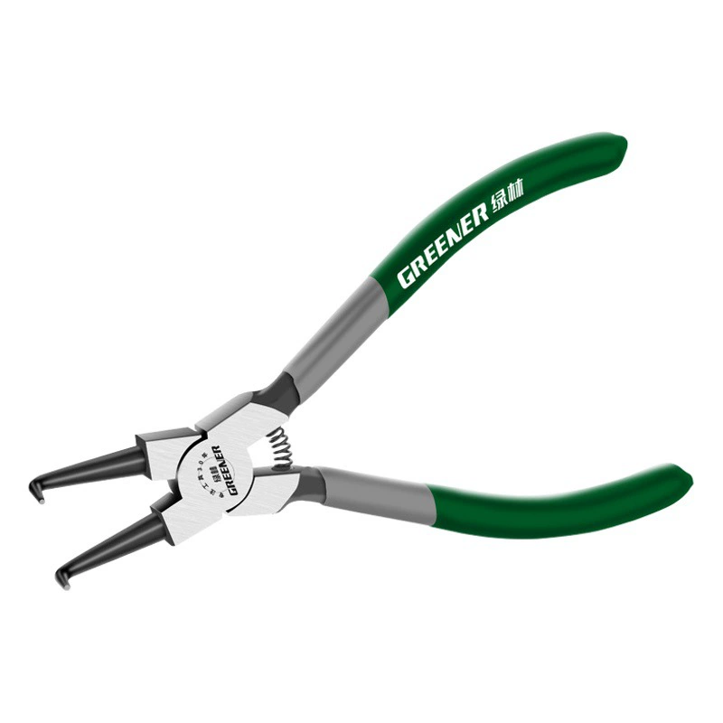 Плоскогубцы Greenforest Circlip Внутренний и внешний инструмент двойного назначения Маленький Размер Большое стопорное кольцо Желтые плоскогубцы Щелчковые Пружинные плоскогубцы Расширение отверстия