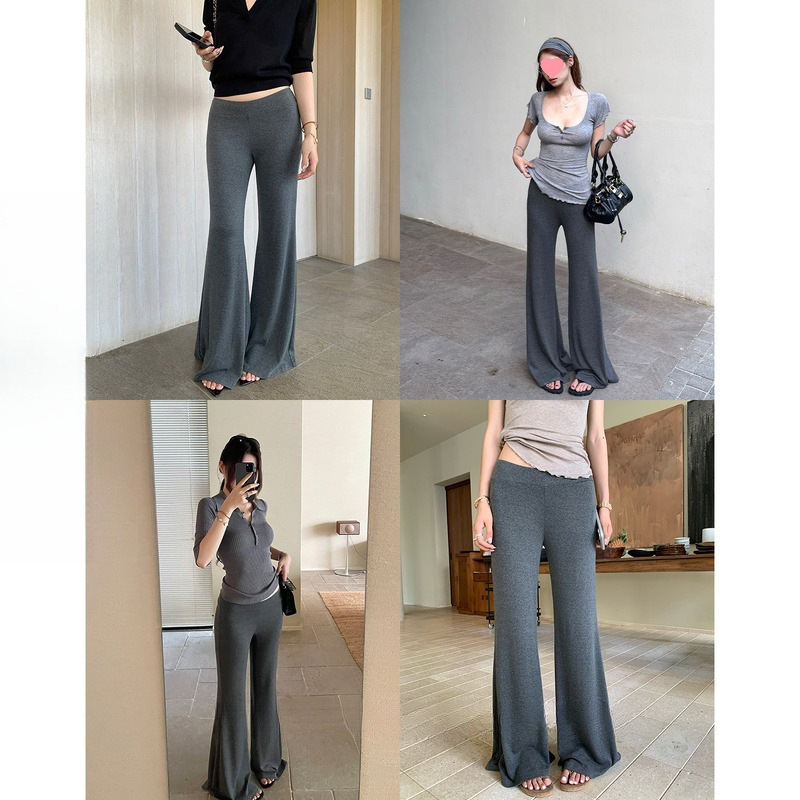 Xzichic Draped Pants 6. Comfortable Flared Pants for Spring and Summer, New Elegant Long Pants, Slimming Casual Pants for Women