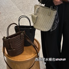 2025新款菜篮子手工编织包手提单肩斜挎包女编织分销批发一件代发
