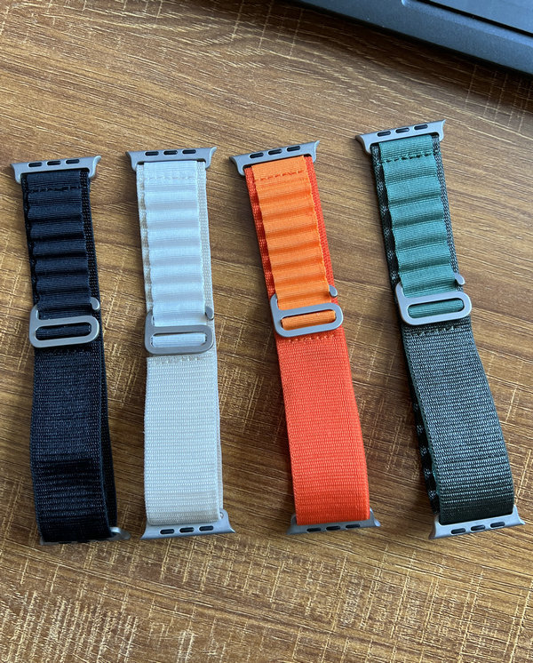 For Apple applewatch8ultra2 Alpine Strap iwatch Wild Trail Nylon Loop Belt Factory 49MM