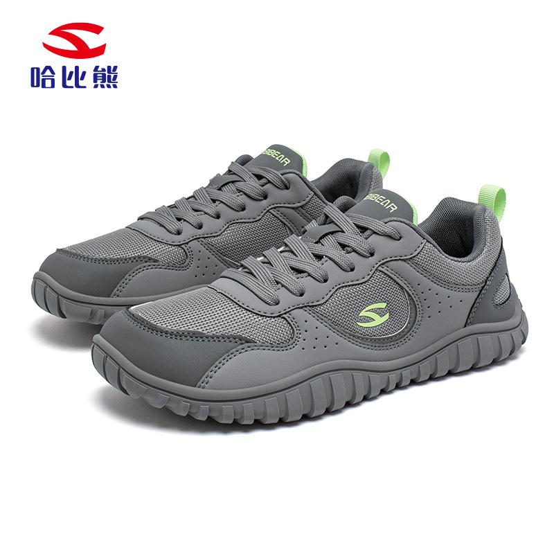 Zapatos HOBIBEAR de punta ancha, zapatos de primavera y otoño para hombre, zapatos minimalistas, zapatos casuales, zapatos de horma ancha, zapatos para caminar, zapatos deportivos, venta directa del fabricante