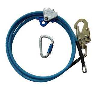 Rotating rope for garden tree climbing High-altitude operation Adjustable safety positioning rope Anti-fall safety equipment