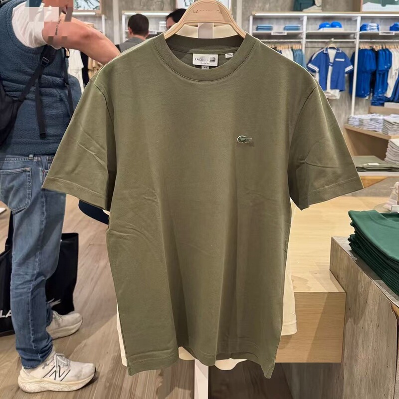 Cross-Border Supply of French Summer E Fish Pure Cotton Short-Sleeved T-Shirts with Embroidered Logo Casual Loose-Fitting Polo Shirts for Men and Women Cross-Border Supply of French Summer E Fish Pure Cotton Short-Sleeved T-Shirts with Embroidered Logo Casual Loose-Fitting Polo Shirts for Men and Women