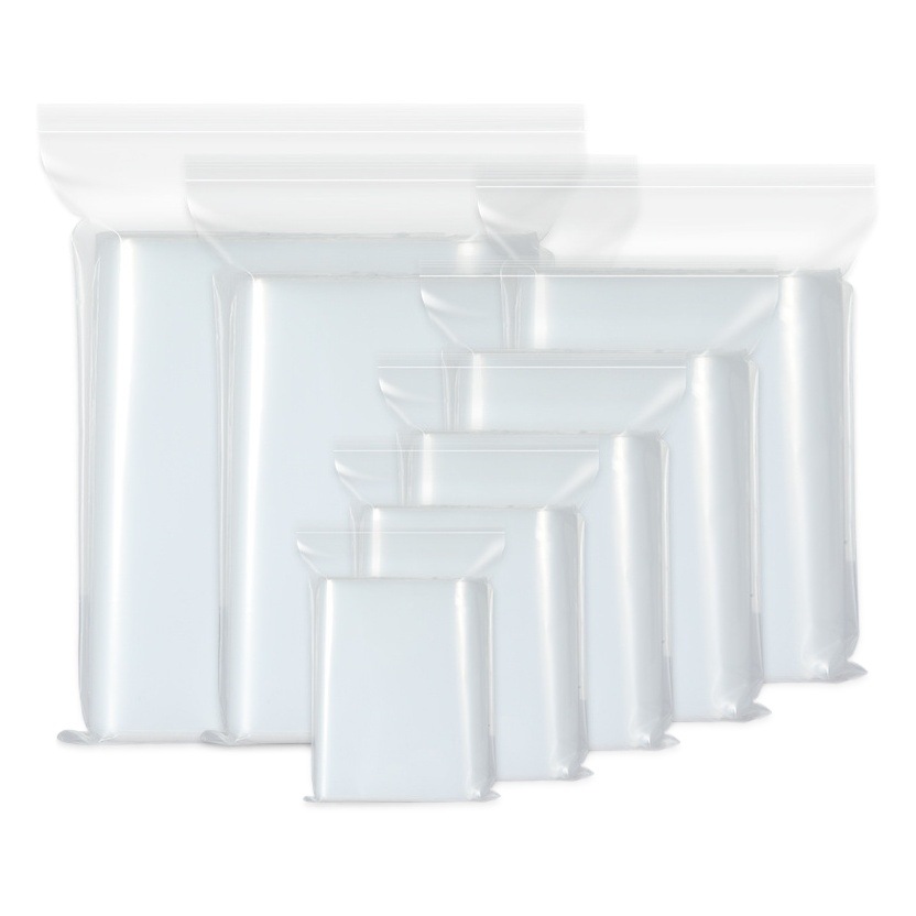 Bolsa ziplock de pe, bolsa de sellado transparente gruesa, bolsa de embalaje de plástico, bolsa de sellado de almacenamiento, bolsa de embalaje de joyería, bolsa de hueso impermeable