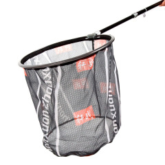 抄網竿碳素超輕超硬釣魚網抄摺疊伸縮全套大物撈魚網兜抄網杆套裝