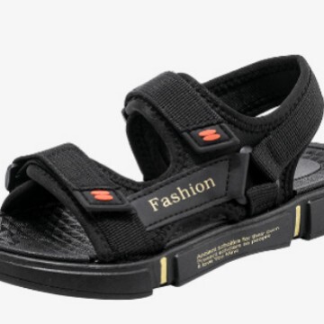 Men's Fashion Han Style Trendy Slip-On Shoes, Casual Outdoor Wear, New Drive Breathable Magic Tab Slippers