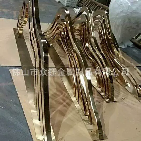 园林景观装饰不锈钢假山雕塑商城入口酒店大门风水池假山雕塑