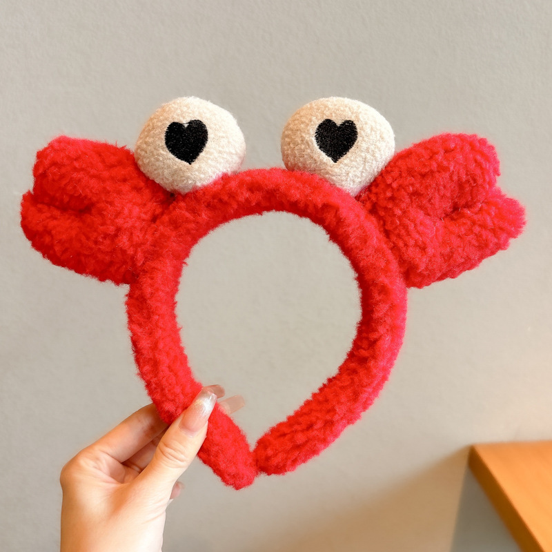 Cute pelúcia lavado facial correa de cabello para mujeres 2025 nuevo tipo de máscara especial para el cabello de maquillaje atar cabello correa de cabello