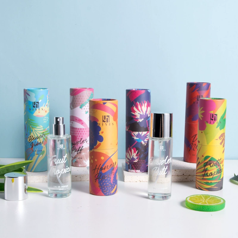 Высококачественный цилиндр подарочные коробки духи для дам длительный легкий аромат