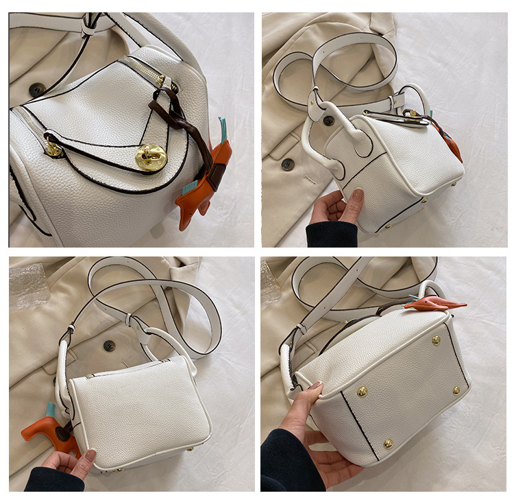 Sac pour femmes en PU de qualité haut de gamme sac Lindy mini petit sac à bandoulière mode Lindy sac pour femme sac de médecin sacs_voghion.com