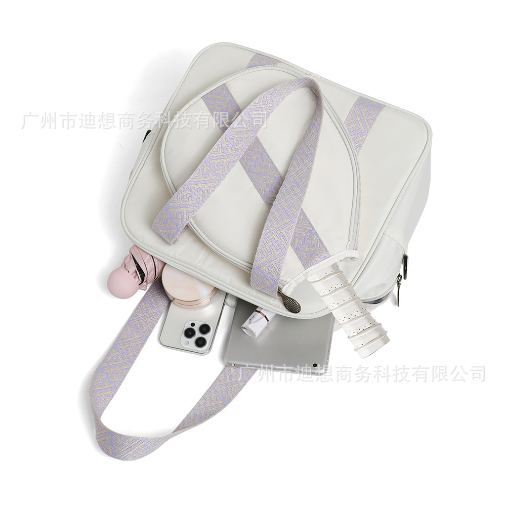 Bolsa de raqueta Peak nuevo estilo de mujer alta cara hombro bolso de ping-pong portátil deportivo hombre de gran capacidad cubierta de raqueta