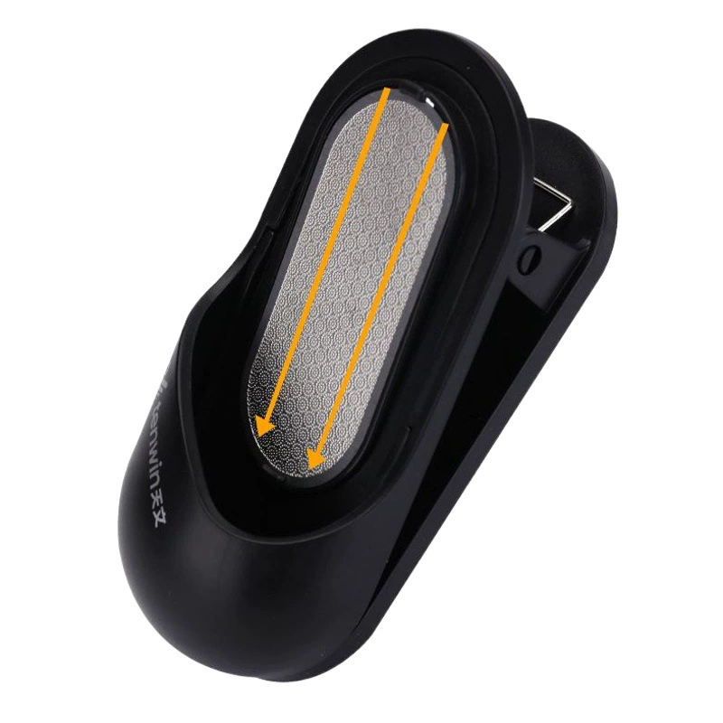 Точилка для карандашей и угольных стержней MS5860, двойного назначения, с матовым покрытием, для астрономических эскизов и рисования, с клипсой для хранения