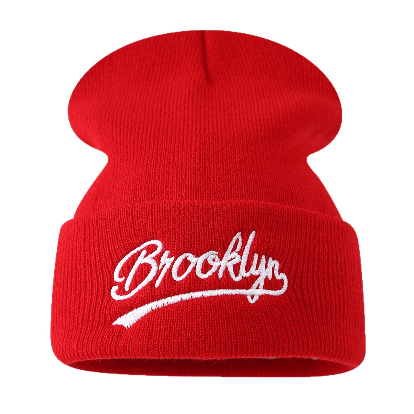 Europa y Estados Unidos transfronterizos sombreros de punto Brooklyn otoño y invierno deportes al aire libre para hombres y mujeres ociosos sombreros de lana cálidos sombreros de moda image 6