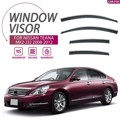 Rain shield – Nissan Teana - standard-packaging-teana-mk2-j32-2008-2012-with-bright-strips-rain-shield