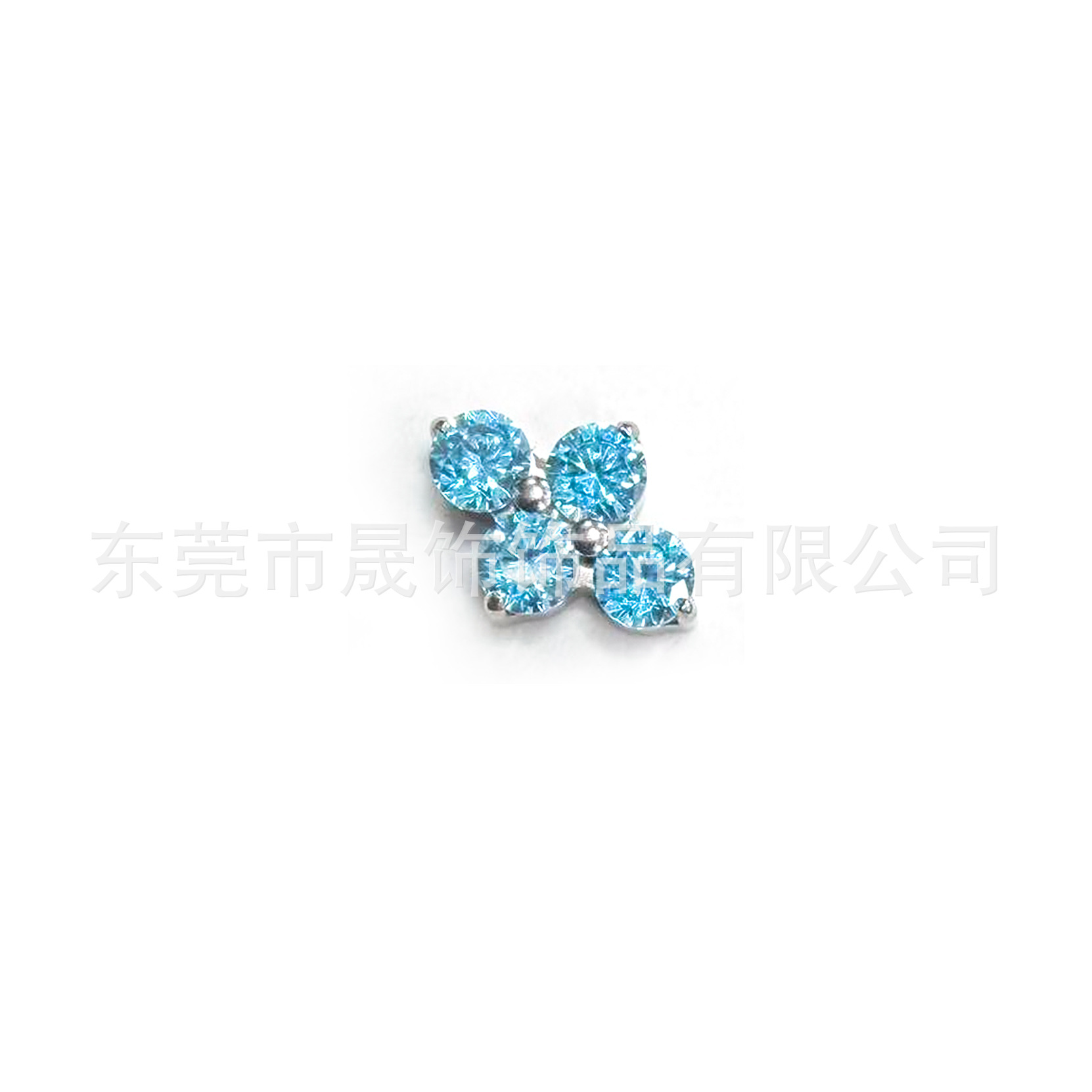 F136 Titanium Alloy 圆 Zirconia 四叶草 Ear Stud Studded 5A Cubic Zirconia Helix Cartilage Stud G23 Titanium Labret Stud Piercing Jewelry Accessories