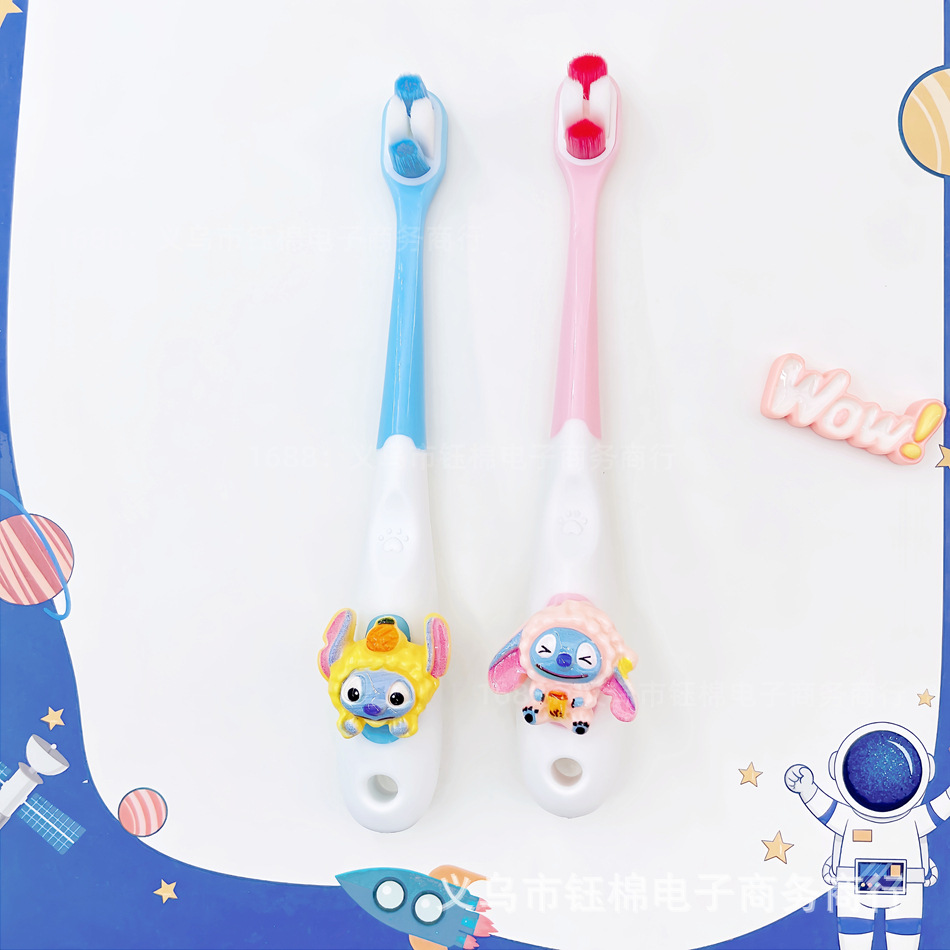 Cepillo de Dientes Infantil de Cerdas Suaves de 3 a 12 Años para Niños image 12