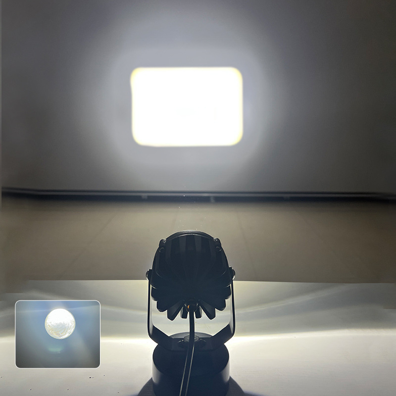 Fuchera LED de 3 pulgadas carcasa de foco de motocicleta carcasa de luz de coche eléctrico carcasa de luz de coche de motocicleta carcasa de luz de coche
