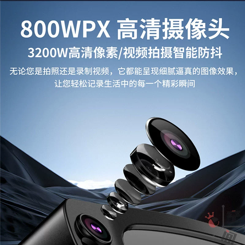Умные очки, видеокамера CCTV, 800Вт, Bluetooth