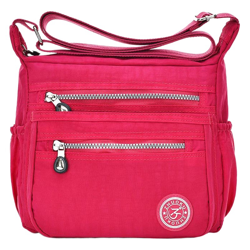 New Fashion Simple Crossbody Bag Nylon Waterproof Bag Women's Simple Crossbody Shoulder Bag Can Be Printed with Logo Manufacturer