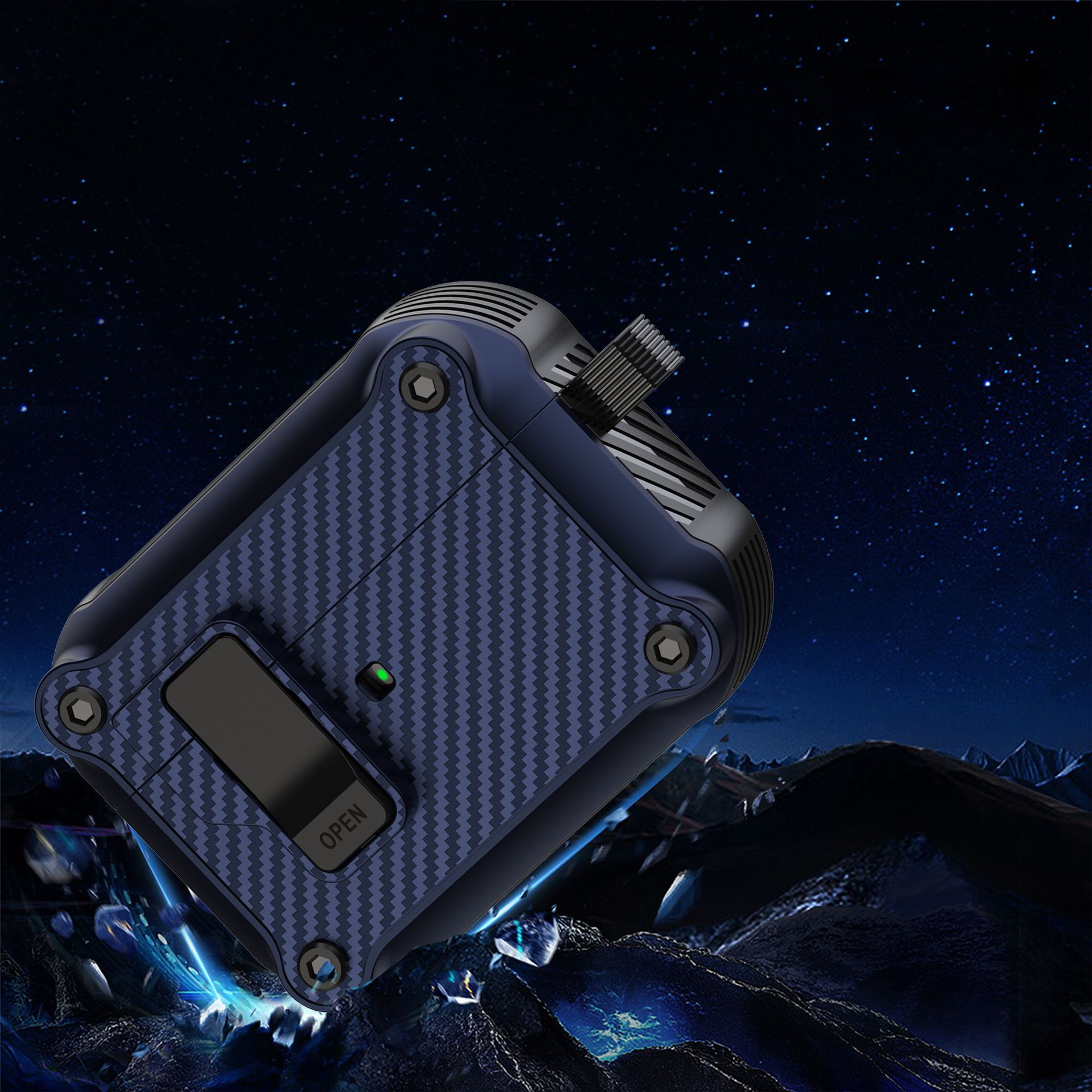 50g Weight iPhone Applicable Brands Earphone case Classification Carbon Fiber Material Solid Color Pattern Casual, Simple Style Style Injection Molding Craft Carbon Fiber Solid Color Injection Molding Casual Simple Style Earphone Case Earphone Cases Phone Accessories 9