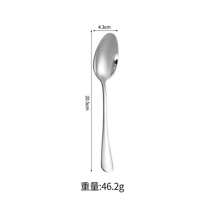 304 ステンレス鋼スプーン卸売家庭用食事スプーン大人学生子供飲料スプーン高価値スプーン|undefined