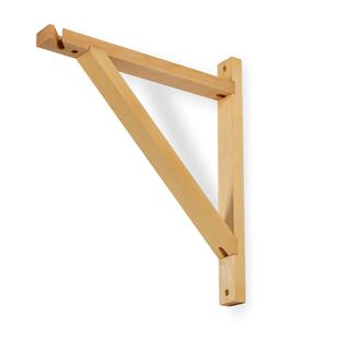 Wall hanging wood triangle bracket hanging chandelier cord kit decorative plant hook bracket cross border hot sale