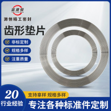 批发齿形密封垫片 密封齿形垫不锈钢复合垫波齿垫金属齿形垫