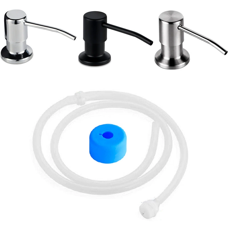 Кухонная раковина мыла для мыла мыло для мыла Домашнее удлинение трубки из нержавеющей стали прижимная головка