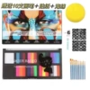 Painted sticker, sponge brush, 10 cells, 10 pieces