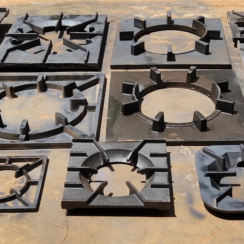 酒店商用厨房燃气炉灶炉头支架煲汤炉花架矮仔炉花板设备生铁配件