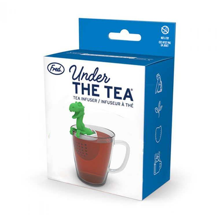 Jurassic Dinosaur Baby Tetera con fugas de té Separación de té Creative Tyrannosaurus Rex Filtro de té Juego de té