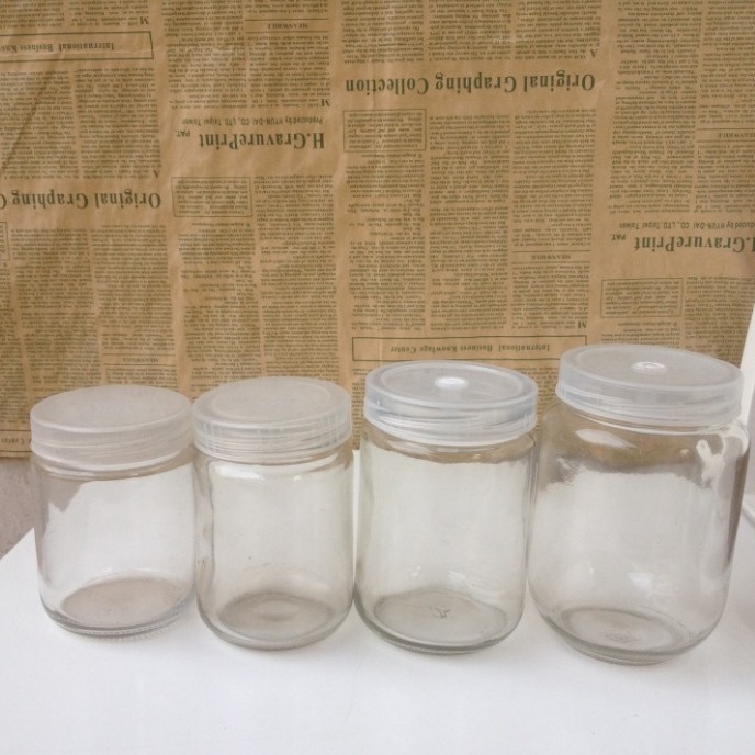 现货650-480ml 虫草菌苗培养瓶350广口组培瓶配透气孔盖