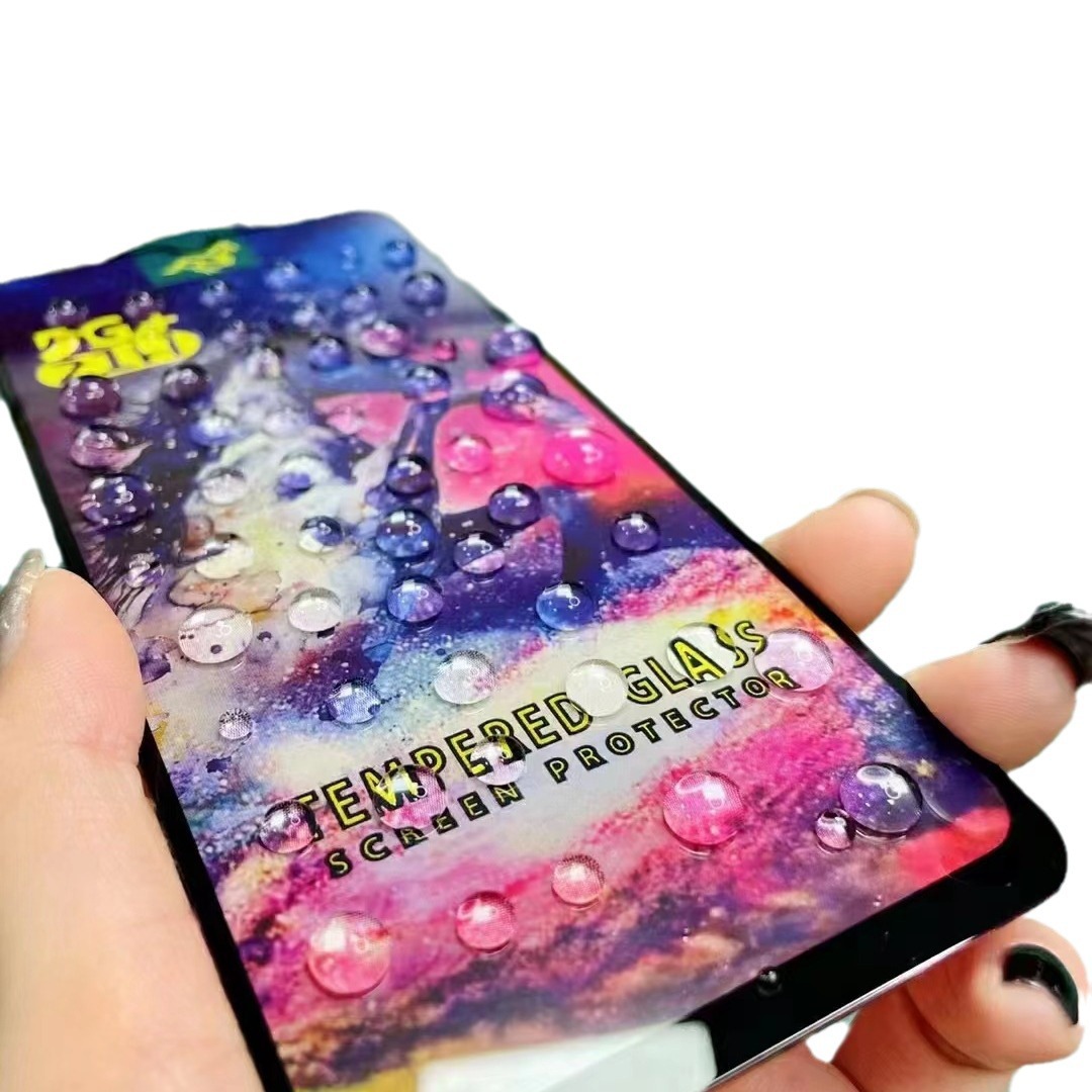 Protector de pantalla de vidrio templado Qianlima para iPhone 15 Pro Max, apto para Apple 16 Pro Max, con protección ocular.