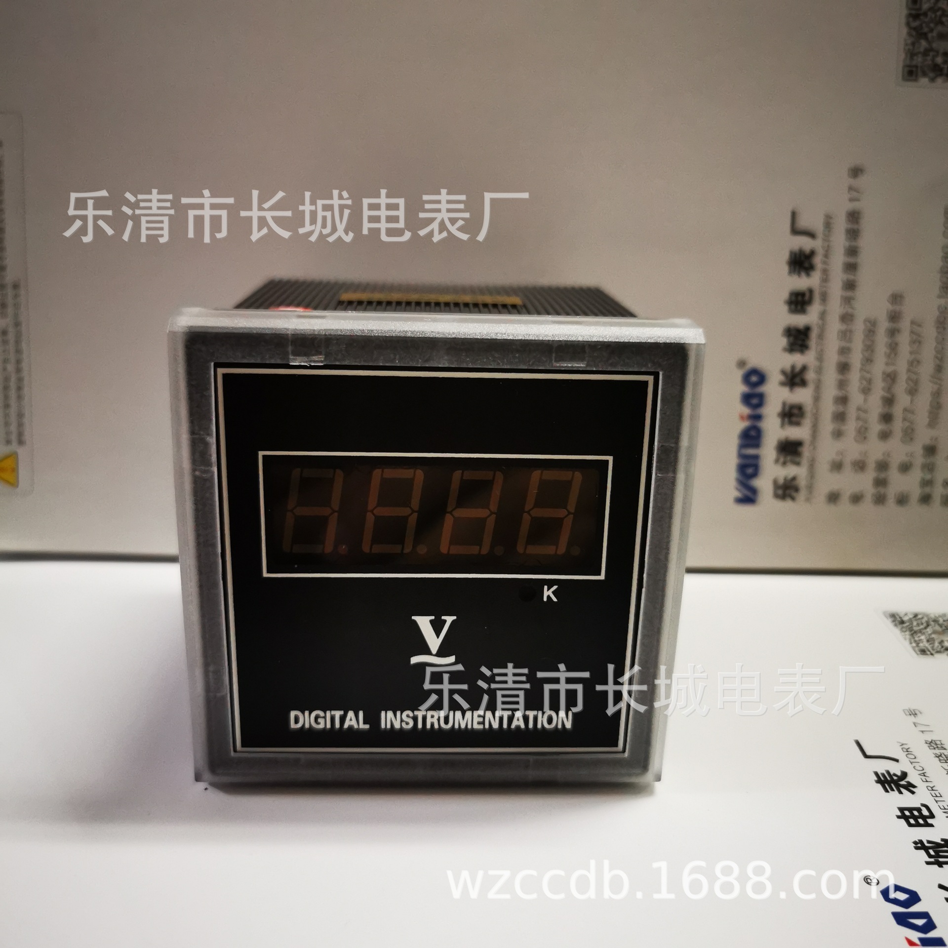 供应SX6  250V 供电AC220V 单相数字式交流电压表