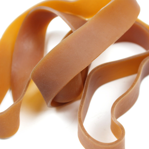 Large specification wide rubber band industrial leather band woodwork fixed truck tarpaulin leather ring durable natural color wide rubber band 