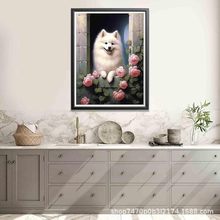 亚马逊跨境图片打印现代家庭动物帆布艺术海报墙壁艺术家居装饰画