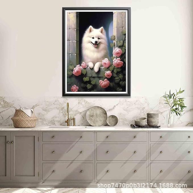 亚马逊跨境图片打印现代家庭动物帆布艺术海报墙壁艺术家居装饰画