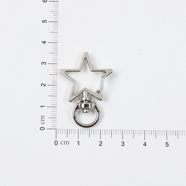 愛の五角星のカバンの付属品のカバンのフックのキーホルダーのチェーンのペンダントの犬のボタンの金属のフックのロブスターボタン|undefined