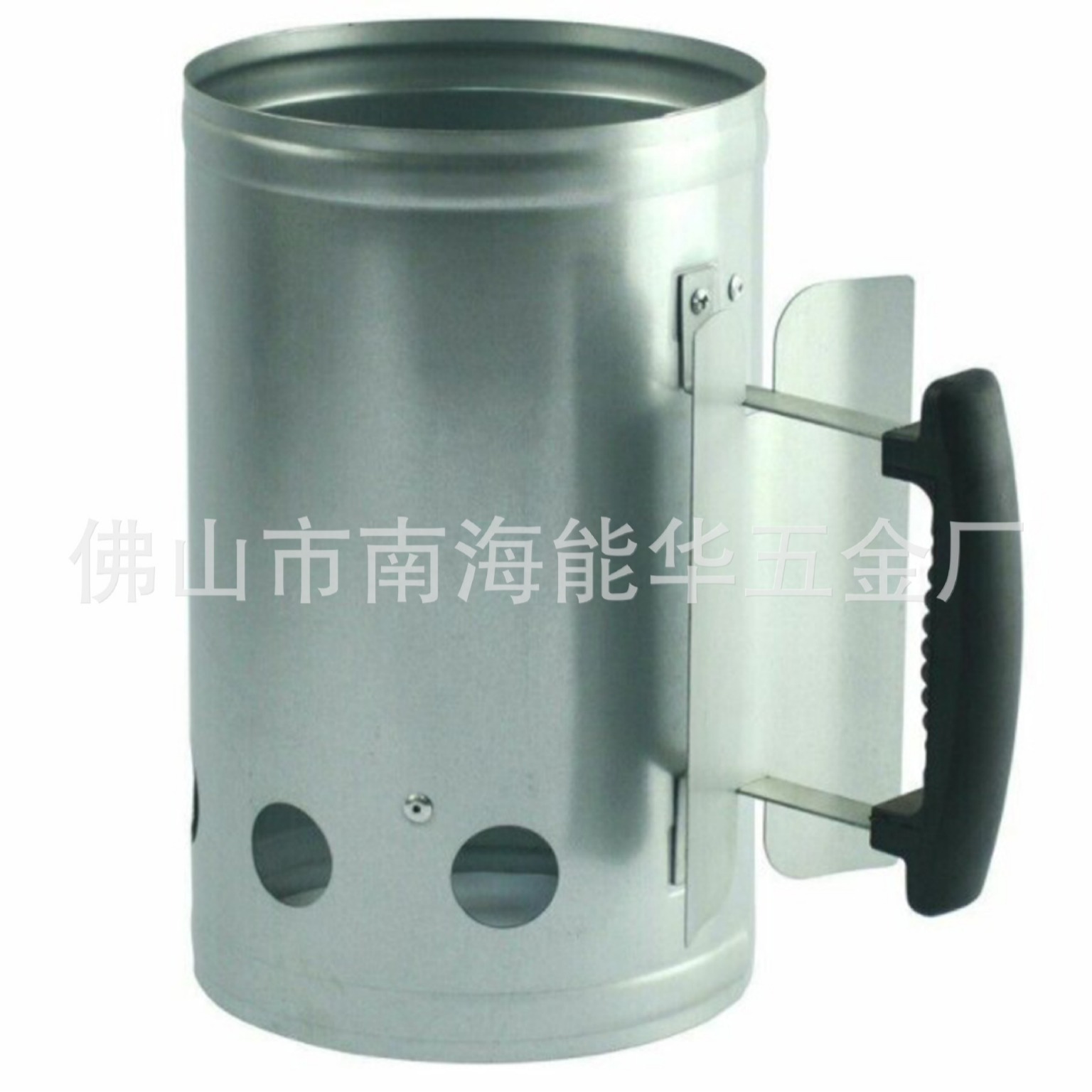 Herramientas de barbacoa galvanizado hoja de carbono barril barbacoa encendedor mango de madera mango de plástico barril de carbono barril de encendido barril de carbono