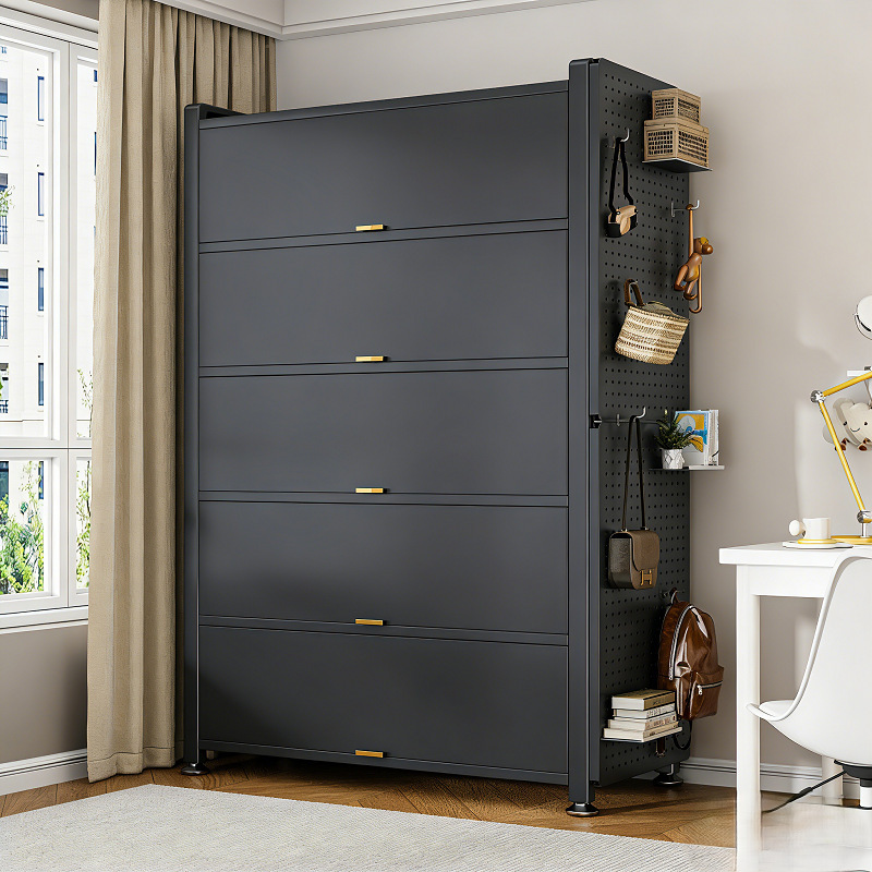 Modern Minimalist Steel Iron Cabinet Bookshelf Floor-Standing Cabinet Dust-Proof Display Cabinet Bedroom Wall-Mounted Integrated Storage Cabinet Modern Minimalist Steel Iron Cabinet Bookshelf Floor-Standing Cabinet Dust-Proof Display Cabinet Bedroom Wall-Mounted Integrated Storage Cabinet