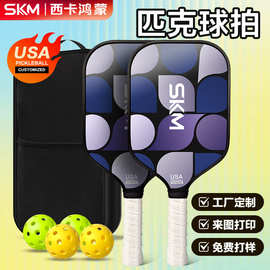 亚马逊匹克球拍碳纤维pickleball户外运动匹克球球拍套装礼品赠送