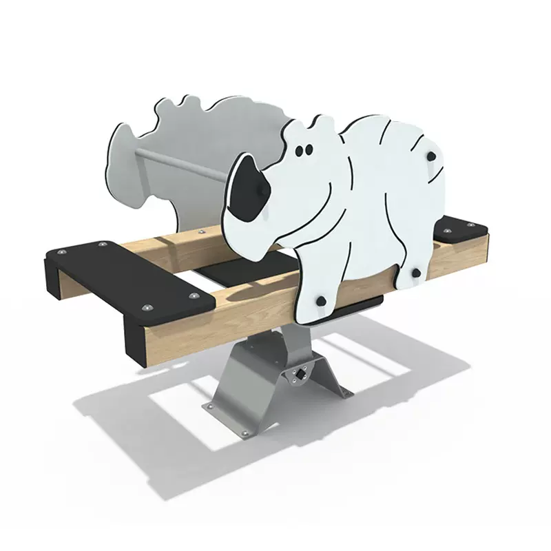 现货新款弹簧摇摇乐游乐设施双人平衡玩具户外商场公园跷跷板批发